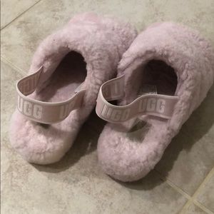 Ugg Fluff Yeah Slide in Blush Pink